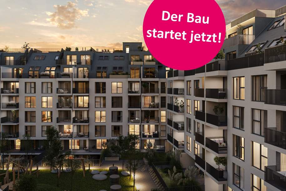 Über den Dächern Wiens: Terrassentraum im „Grand Garden“, Wohnung-kauf, 224.400,€, 1160 Wien 16., Ottakring