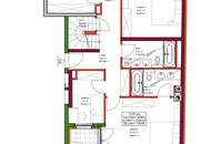 Stilvolle Maisonettewohnung mit Kamin und Dachterassen im 4. Bezirk