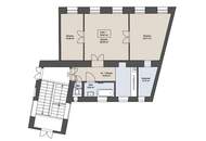 Großzügige 3- Zimmer Altbauwohnung