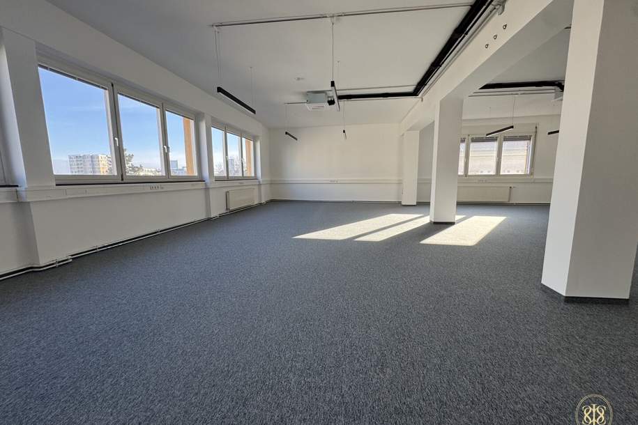 Erstbezug nach Renovierung | Großzügig angenehmes Büro im 3. OG, Gewerbeobjekt-miete, 3.571,75,€, 1100 Wien 10., Favoriten