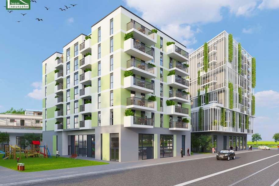 An der Schanze“ – Smart wohnen an der Alten Donau Bezugsfertig Herbst 2026 · provisionsfrei, Wohnung-kauf, 460.000,€, 1220 Wien 22., Donaustadt