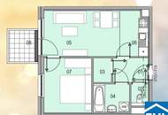 Smart Wohnen mit Balkon - Top 2 Zimmer Wohnung bei der U6!