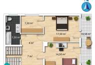 Gut geschnittene Maisonette Wohnung mit Eigengarten in grüner Ruhelage! Einziehen & Wohlfühlen!