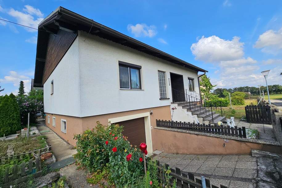 Bungalow am Stadtrand mit schöner Aussicht, Haus-kauf, 229.000,€, 2136 Mistelbach