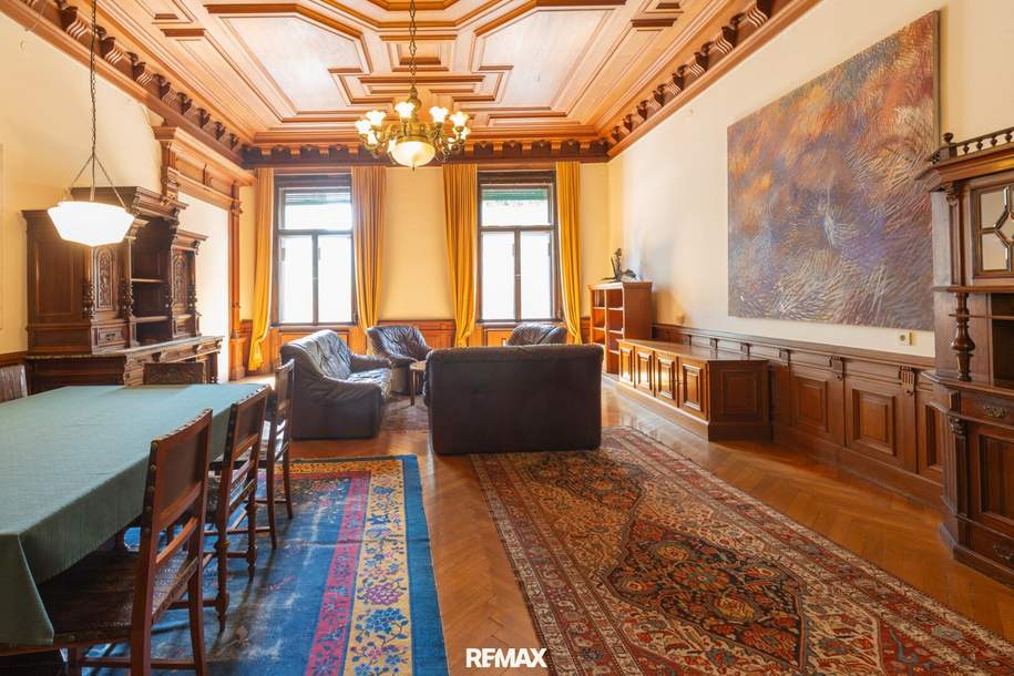 Rosenberg: Ein großes Stück Grazer Gründerzeitgeschichte – repräsentativ, stilvoll, außergewöhnlich, Wohnung-kauf, 899.500,€, 8010 Graz(Stadt)