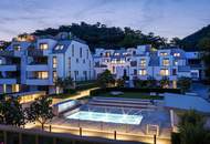 Abkühlen im hauseigenen Pool .... Ihre Traumwohnung mit Terrasse oder Garten und Fernblick Nähe Maurer Wald PROVISIONSFREI !!