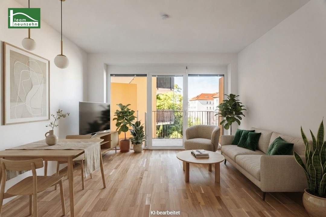 Charmante 2-Zimmer-Wohnung mit Balkon in zentraler Lage von Graz!
