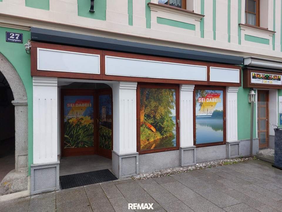 Historisches Geschäftslokal im EG am Hauptplatz von Enns