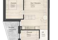 Erstbezug! 3-Zimmer Mietwohnung mit zwei Balkonen - ideal für paare &amp; kleine Familien