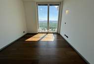 Spektakulärer Weitblick auf Prater und Donau – Eckwohnung mit Wintergarten und Terrassen im 25. Stock