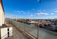 Gräumige 4-Zimmer-Dachgeschosswohnung mit 360°-Panoramablick über ganz Wien