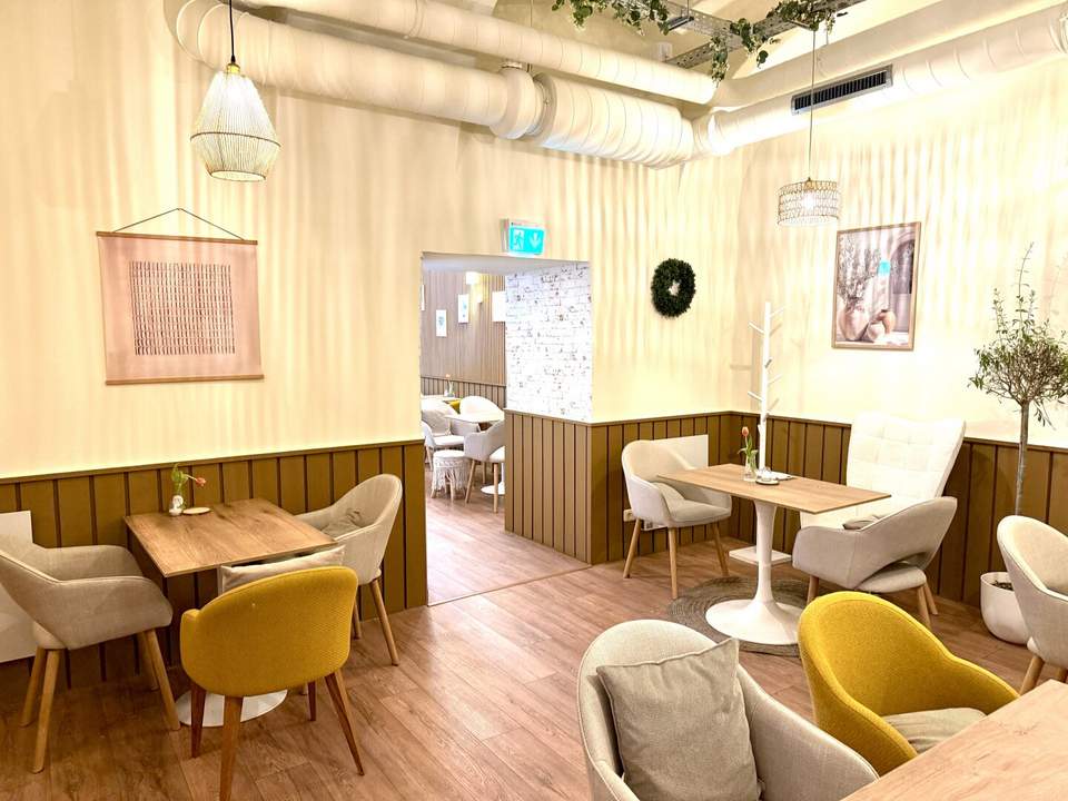 Charmantes Café-/Gastronomielokal im 1. Bezirk mit mediterranem Konzept