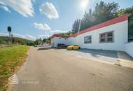 Attraktives Gewerbejuwel: Lagerhalle + Büroflächen mit Photovoltaik direkt am Bahnhof