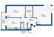 "HEREINspaziert! – 2 Zimmerwohnung &amp; LOGGIA“