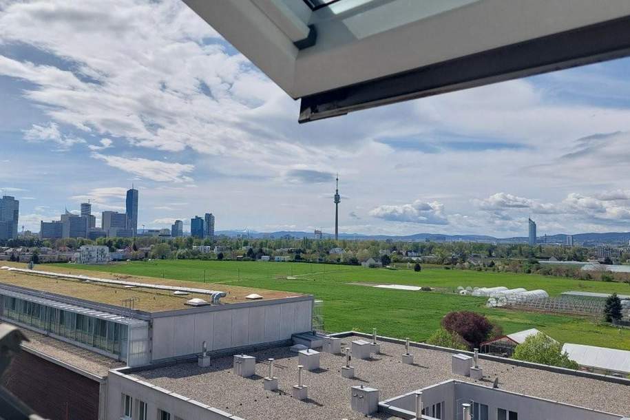 "Traumausblick! DG-Wohnung mit PP nahe Donauzentrum U1 und Alte Donau!", Wohnung-kauf, 439.000,€, 1220 Wien 22., Donaustadt