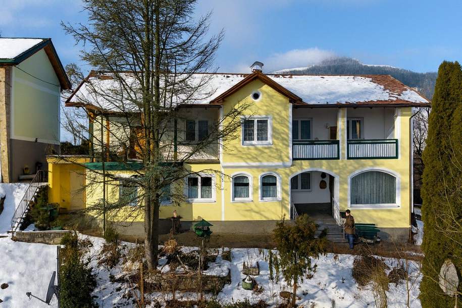 Einfamilienhaus in Gresten mit traumhaften Ausbilck, Haus-kauf, 245.000,€, 3264 Scheibbs