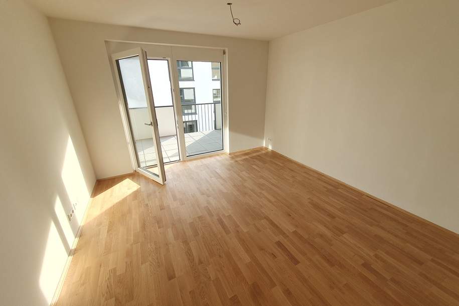 2-Zimmer Neubauwohnung mit Balkon im 2. Stock, Wohnung-miete, 644,99,€, 8051 Graz(Stadt)