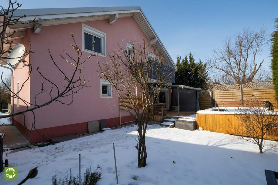 CHRISTOPH CHROMECEK IMMOBILIEN - Brunn am Gebirge - Top Doppelhaushälfte mit kleinem Garten und Pool!, Haus-kauf, 548.000,€, 2345 Mödling