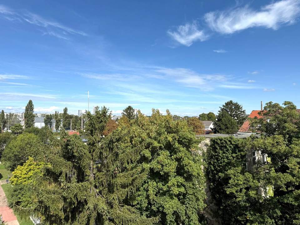 Neubau-Erstbezug - 1 Zimmer mit Außenfläche und sehr großer Gemeinschaftsterrase ca. 60 m² - unweit der U2 Station Stadlau