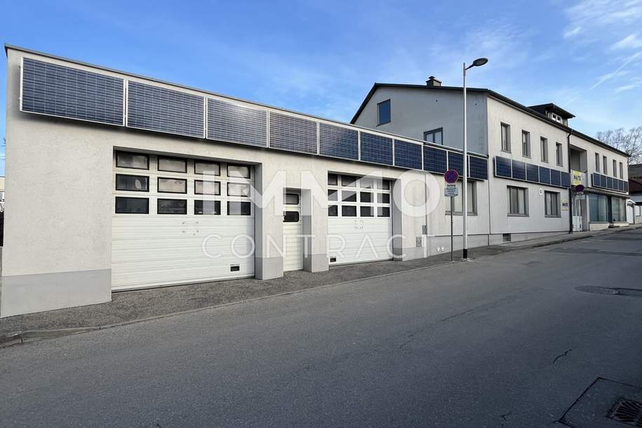 Wohn- und Betriebsgebäude mit 3 Wohneinheiten, Büro, Lager- und Abstellplätze, Werkstatt sowie Verkaufsfläche, Gewerbeobjekt-kauf, 3250 Scheibbs