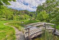 Selbstversorgerparadies in Kossiach – Einfamilienhaus mit 3.000 m² Gartenanlage, Naturteich &amp; Ruheoase