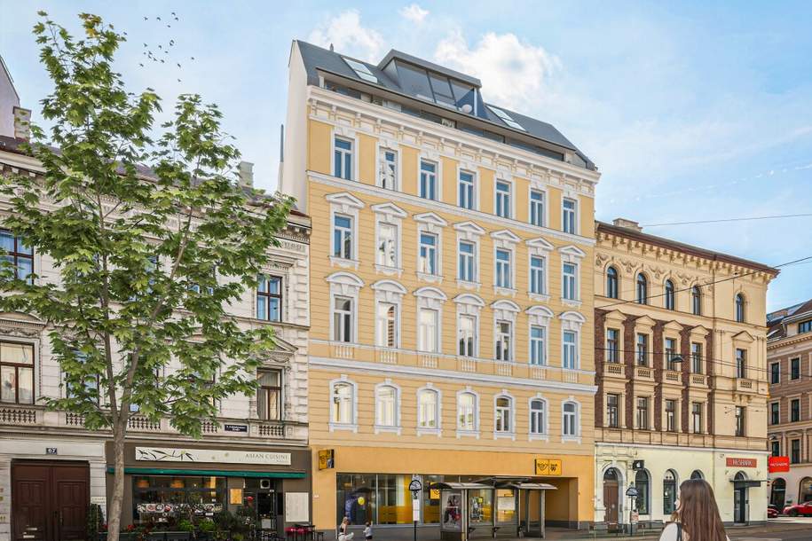Baugenehmigter Rohdachboden! Fantastische Architektur und Traumblick!, Wohnung-kauf, 1.149.000,€, 1050 Wien 5., Margareten