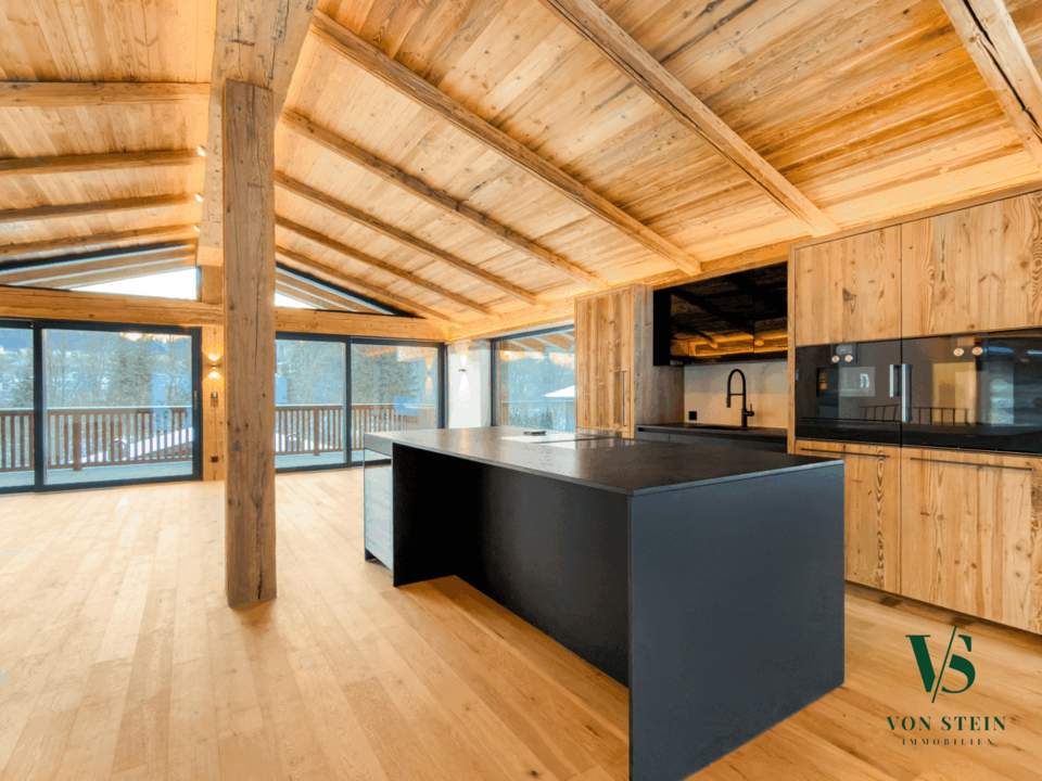 Alpiner Rückzugsort auf höchstem Niveau - Design-Chalet mit Blick auf die Kitzbühler Bergwelt &amp; Wilden Kaiser