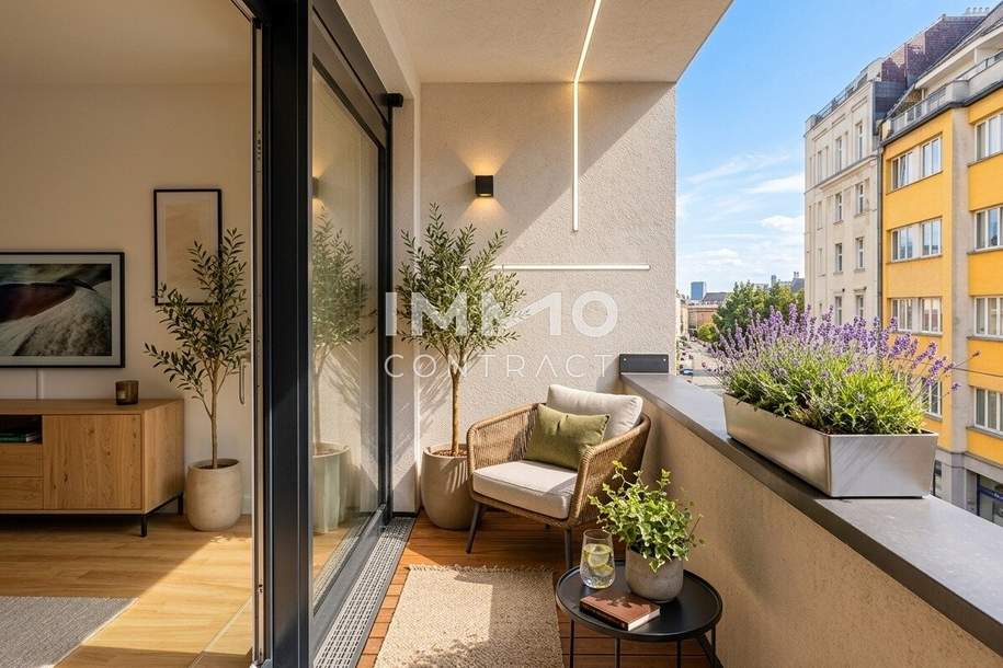 PREISREDUKTION -4 Zimmer-Wohnung mit Westterrasse nahe AKH – attraktiv für Eigennutzer &amp; Anleger, Wohnung-kauf, 348.072,€, 1180 Wien 18., Währing