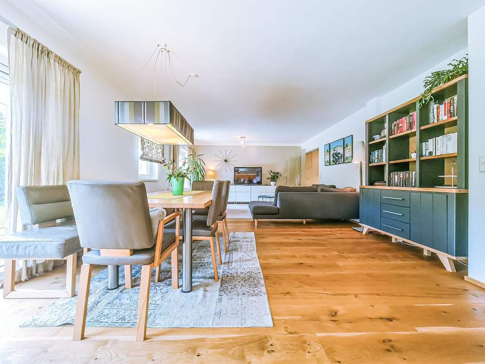 Wohnen am Wildsee – Gartenwohnung in traumhafter Lage!