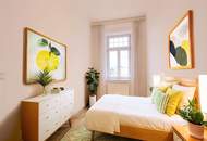 Altbaucharme trifft modernen Komfort – Stilvolle 2-Zimmer-Wohnung mit Blick ins Grüne
