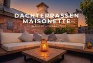 Hochwertig sanierte DG-Maisonette nahe Schönbrunn: Hofseitige Terrasse mit Weitblick, Klimaanlage