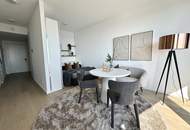 DANUBE FLATS | Vollmöblierte 1,5-Zimmer-Wohnung im 18. Stock mit Wienblick | Pool | Fitness