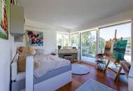 Exklusives Weinberg-Refugium: unverbaubarer Panoramablick in absoluter Ruhelage I hightech Pool I Dachterrasse mit Whirlpool I Erdwärme, Solarpaneele, Fußbodenheizung, Kühldecke