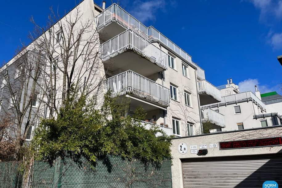 Ruhigee 2 Zimmer Wohnung mit zwei Balkonen in Toplage, Wohnung-miete, 850,46,€, 1140 Wien 14., Penzing
