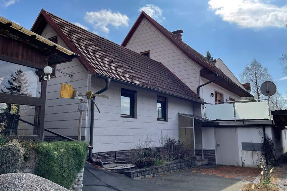 Geräumiges Satteldachhaus mit Sonnenterrasse und Garage in Ortsrandlage, Haus-kauf, 168.000,€, 8350 Südoststeiermark