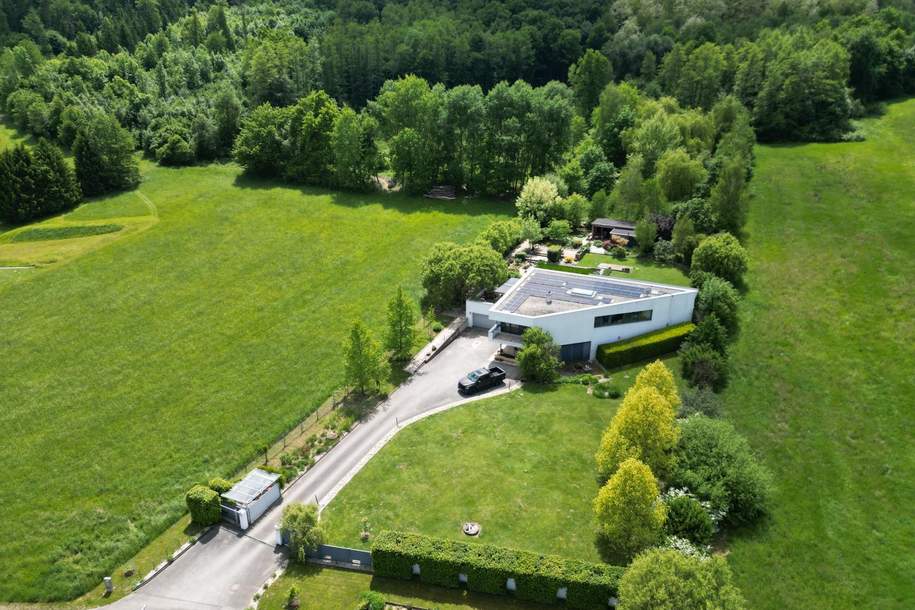 Architektenhaus in sonniger Ruhelage mit Burgblick im Südburgenland, Haus-kauf, 899.000,€, 7540 Güssing