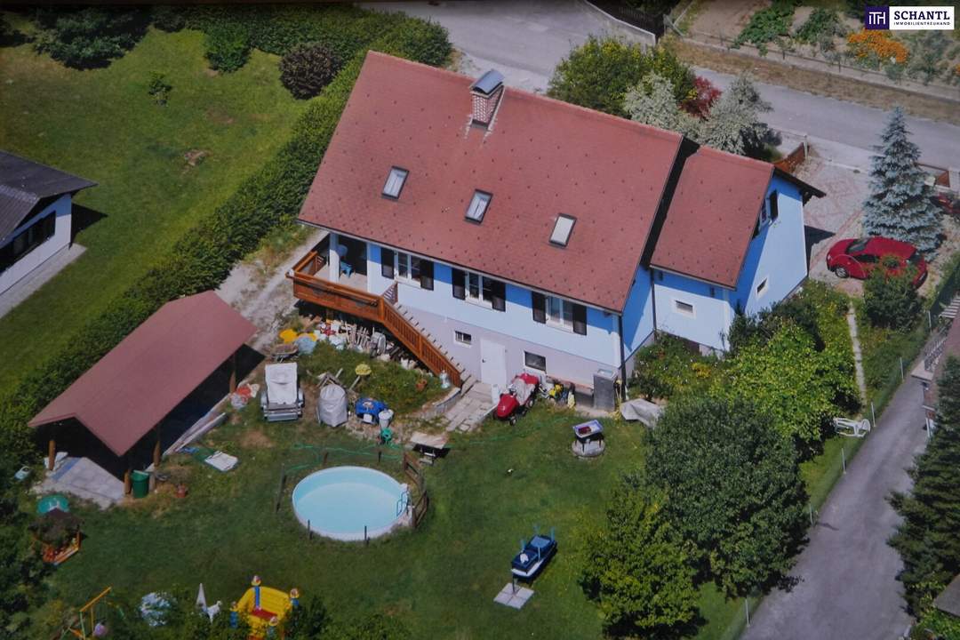 GROSSES POTENZIAL IN EGGERSODRF! Sanierungsbedürftiges Einfamilienhaus mit starkem Entwicklungspotenzial und 1.649 m² Grund