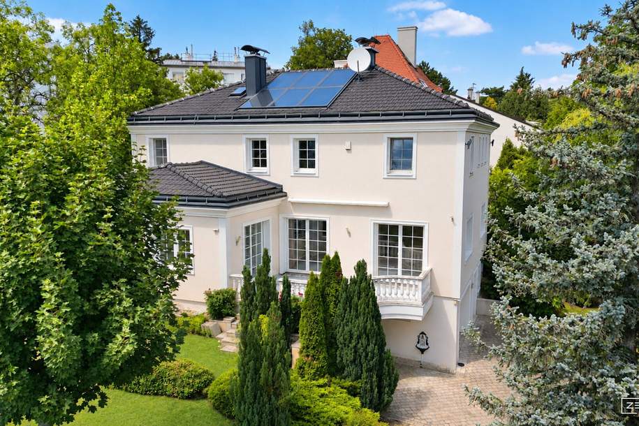 MAUER | REPRÄSENTATIVE VILLA – GROSSZÜGIGES WOHNEN AUF 909 m² GRUND - ca. 340 m² WOHN/NUTZFLÄCHE | LIFT | ZELLMANN IMMOBILIEN, Haus-kauf, 1.990.000,€, 1230 Wien 23., Liesing