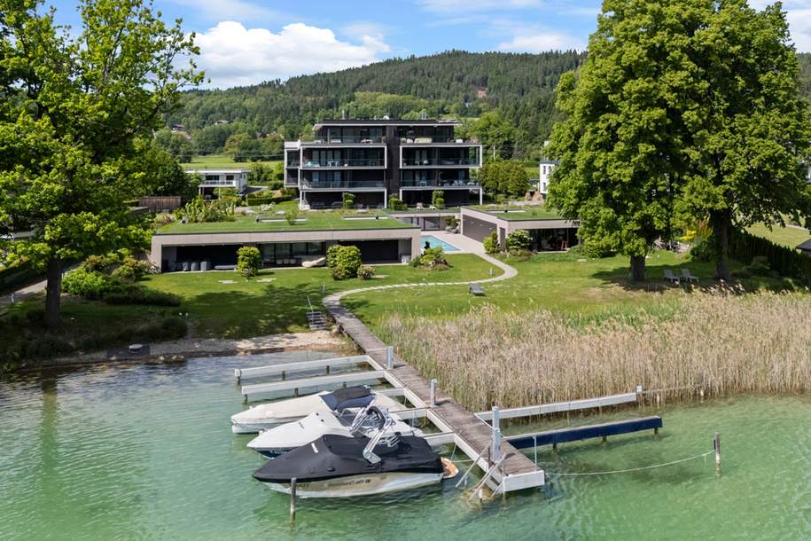 Luxuriöse Seewohnung mit Pool, Wohnung-kauf, 1.490.000,€, 9210 Klagenfurt Land