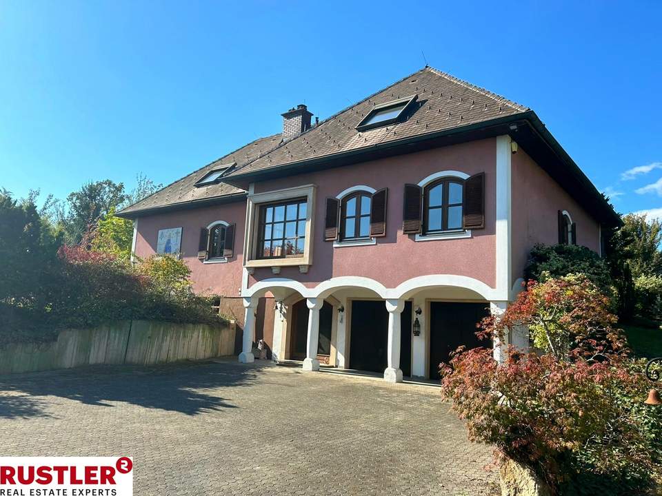 Ein Haus wie kein anderes - 3.577 m² Grundstück mit parkähnlichem Garten in Unterpremstätten