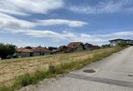 Aufgeschlossener Baugrund in schöner Ortsrandlage