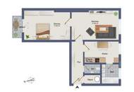 Attraktive 2-Zimmer-Wohnung mit Balkon in zentraler Lage von Graz