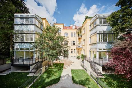 Herrschaftliches Wohnen am Schlosspark | Luxuriöses Altbaujuwel mit Gartenparadies | Privater Weinkeller, Wohnung-kauf, 2.750.000,€, 1130 Wien 13., Hietzing