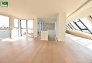 Über den Wolken - Herrschaftliches DG-Penthouse auf 2 Ebenen mit großer Dachterrasse und Weitblick im begehrten 18.Bezirk inkl. 2 Stellplätze!