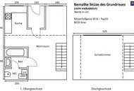 Zwischen Stadtleben und Erholung! Exklusive Dachgeschoss-Maisonette Wohnung mit wunderschöner Einbauküche und Süd-Ausrichtung - hell, modern & hochwertig!
