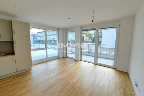 Neuwertige 2-Zi-Dachterrassenwohnung mit Balkon in Graz | Wienerstraße- Ecke Josef Pock Straße, Wohnung-miete, 662,04,€, 8051 Graz(Stadt)