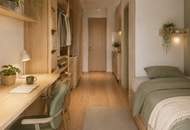 Studentenzimmer mit Küche
