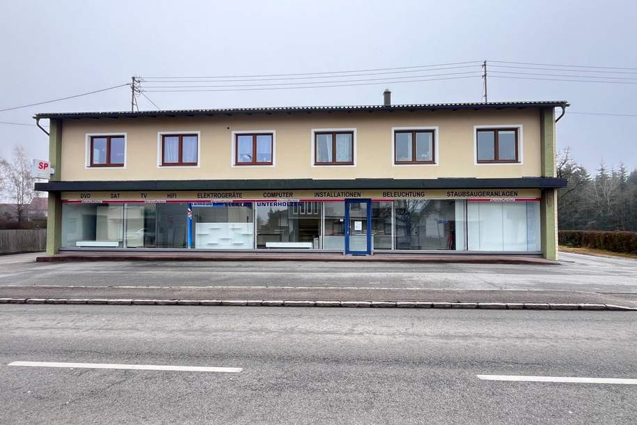 Büro, Geschäftsfläche und Lager zum vermieten!, Gewerbeobjekt-miete, 1.677,60,€, 4792 Schärding
