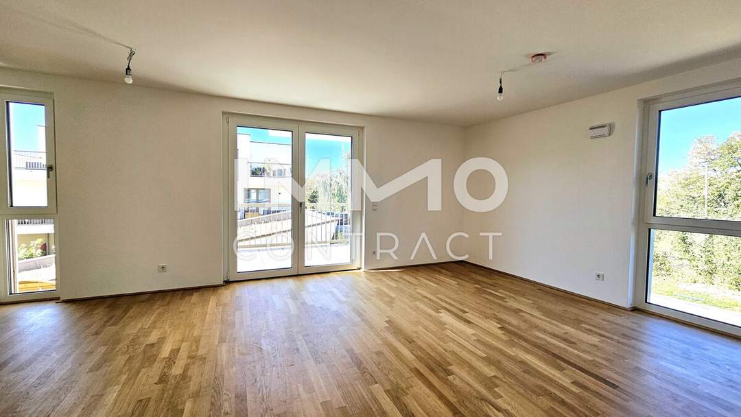 Ruhige, großzügige 3-Zimmer-Balkon-Wohnung im Erstbezug und Top-Ausstattung - Provisionsfrei!