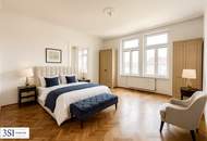Lichtdurchflutet, renoviert und großzügig geschnitten - Elegante 4-Zimmer-Altbauwohnung mit Weitblick - in Top-Lage des 4. Bezirks beim Wiener Hauptbahnhof